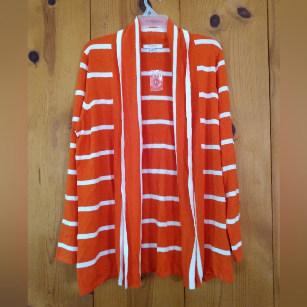Claiborne Open Front Shawl Collar Cardigan
